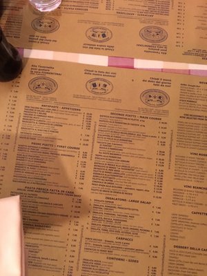 Menu photo 3 Tavernetta della Signoria Florence, FI Menu photo 3 Tavernetta della Signoria Florence, FI