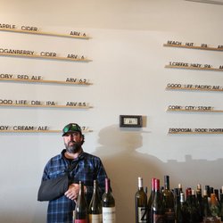 Crushed and Crafted - Joey, owner, despite a bum arm, did a fantastic job of pouring wine and discussing wine!