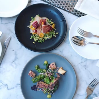 Redbird - Spanish Octopus / Porchetta Di Testa - New American Near Me - Los Angeles, California