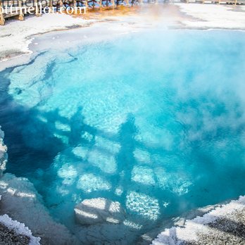 Wild Wyoming Tours - 'Black Pool' Hot Spring in Yellowstone. - Tours Near Me - Jackson, Wyoming Wild Wyoming Tours - 'Black Pool' Hot Spring in Yellowstone. - Tours Near Me - Jackson, Wyoming
