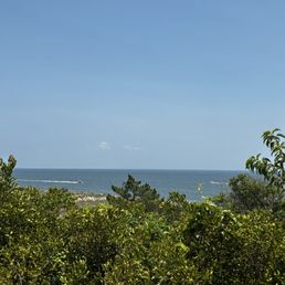 Picture taken outside of the Fort Miles Museum.