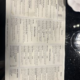 August 2023 menu part 1 August 2023 menu part 1
