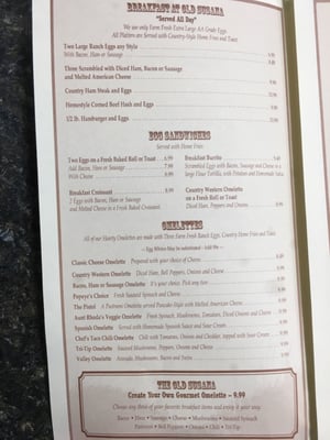 Menu photo 8 Old Susana Cafe Simi Valley, CA Menu photo 8 Old Susana Cafe Simi Valley, CA