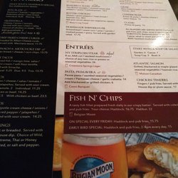 The Royal Oak - Regular menu