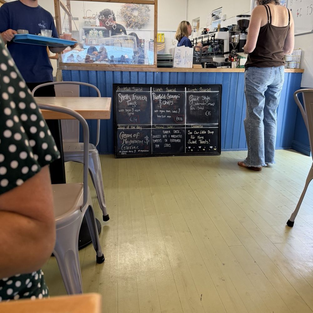 Shell's Café - Walk up counter for coffee and "take with" orders. - Desserts Near Me - Strandhill, SO Shell's Café - Walk up counter for coffee and "take with" orders. - Desserts Near Me - Strandhill, SO