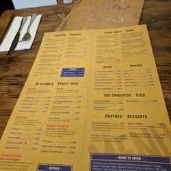 Rico Sabor - Menu