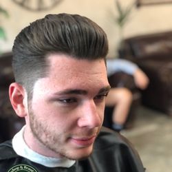 House Of Artists - Classic haircut with mid fade @ House Of Artists barbershop & beauty salon