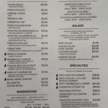 Marlie’s Restaurant - Seafood Near Me - French Settlement, Louisiana Marlie’s Restaurant - Seafood Near Me - French Settlement, Louisiana