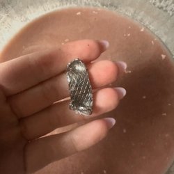 Metal blender blade