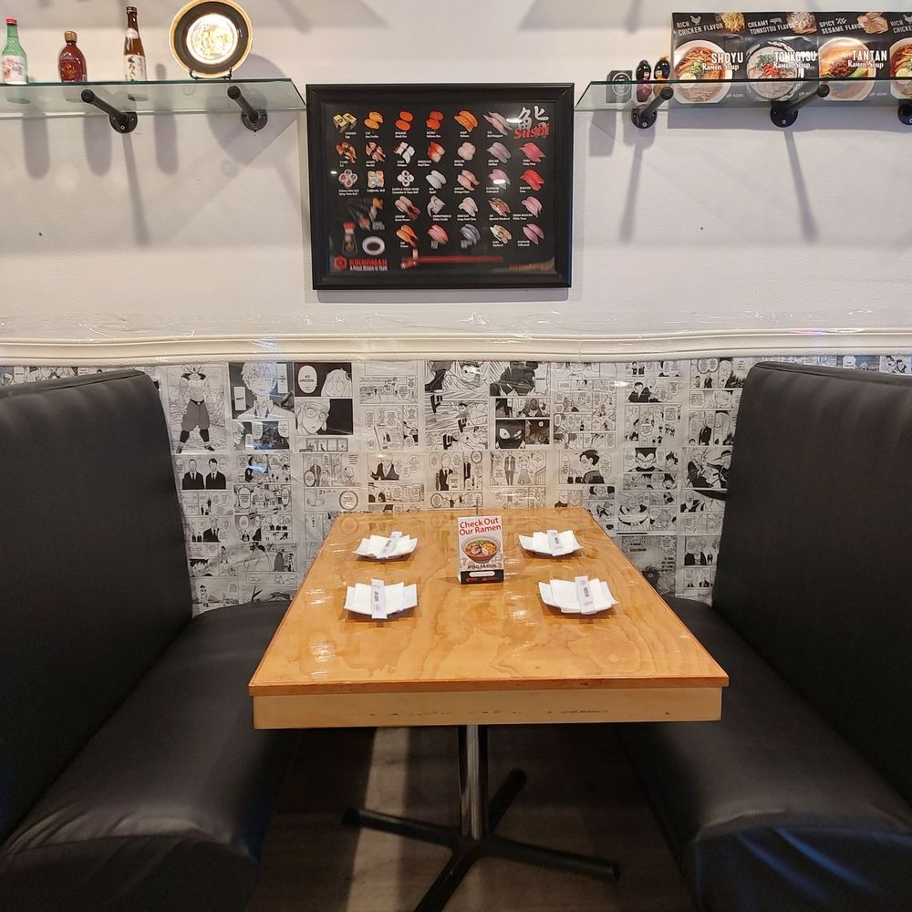 Jin Sushi - Typical booth seating - Sushi Bars Near Me - Lakewood, Washington Jin Sushi - Typical booth seating - Sushi Bars Near Me - Lakewood, Washington