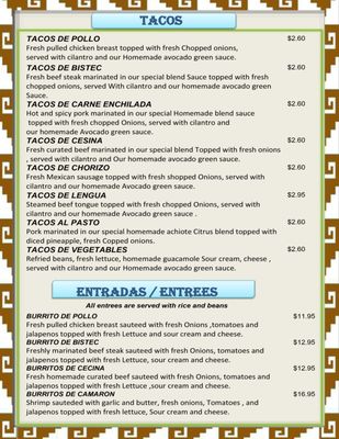 Menu photo 7 Cielito Lindo Mexican Restaurant Cornwall, NY