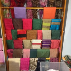 Tibet Emporium - Lots and lots of scarves