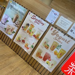 Coconut/Sparkling/Yogurt Series Drinks