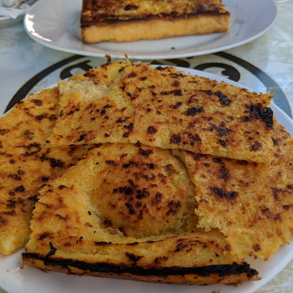 Socca d'Or - Socca - 4.5 stars. This had an awesome fresh crisp. I loved the crust. Thu lunch 2018-10-25 - Nicoise Near Me - Nice, 06
