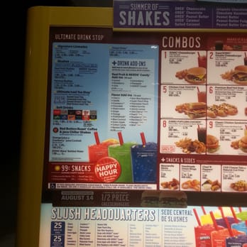 Sonic Drive-In - Mmm drink menu.. love the slushs esp the atomic lemonade. .wow its sour get it with cherry or another flavor to tone it down - Burgers Near Me - Murrieta, California Sonic Drive-In - Mmm drink menu.. love the slushs esp the atomic lemonade. .wow its sour get it with cherry or another flavor to tone it down - Burgers Near Me - Murrieta, California