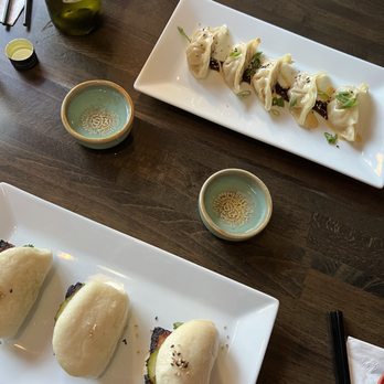 Kojin Noodle Bar - Pork Buns and Pork Dumplings, with some Sake! - Noodles Near Me - Key West, Florida