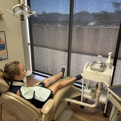 Riverside Dental Group At Woodcrest - Getting cleaned!
