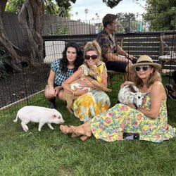 Critters and party guests!