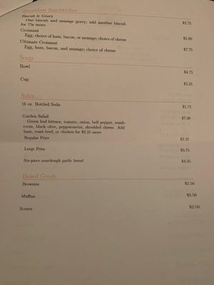 Menu photo 3 Amazing Grace Coffee Shop Winona, MO