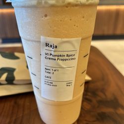Starbucks - Fall vibes starting...