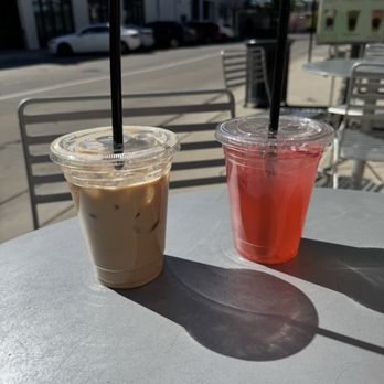 Crazy Croffles - Vanilla latte, strawberry lemonade refresher - Desserts Near Me - Salt Lake City, Utah Crazy Croffles - Vanilla latte, strawberry lemonade refresher - Desserts Near Me - Salt Lake City, Utah