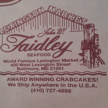 Faidley's Seafood - Information - Seafood Markets Near Me - Baltimore, Maryland
