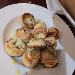 Valentino's Italian Restaurant - Cheese garlic knots.