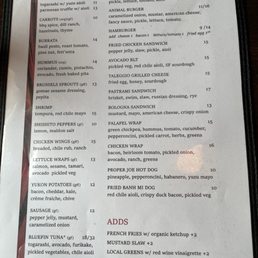 Menu Menu