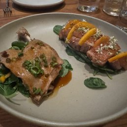 CORIANDER-CRUSTED DUCK BREAST