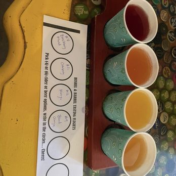 Bushel & Barrel Ciderhouse - Cider flight - Cideries Near Me - Poulsbo, Washington