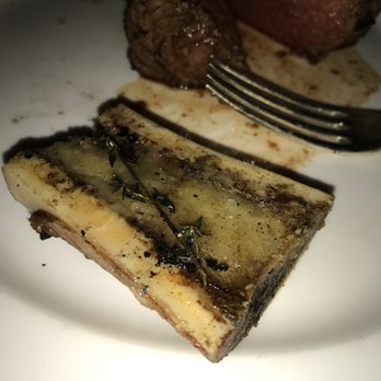 Pacific Dining Car - A special surprise with our steak was this Yummy "Meat Butter" marrow bone ! YES, YES, YES ! ! - Steakhouses Near Me - Los Angeles, California Pacific Dining Car - A special surprise with our steak was this Yummy "Meat Butter" marrow bone ! YES, YES, YES ! ! - Steakhouses Near Me - Los Angeles, California