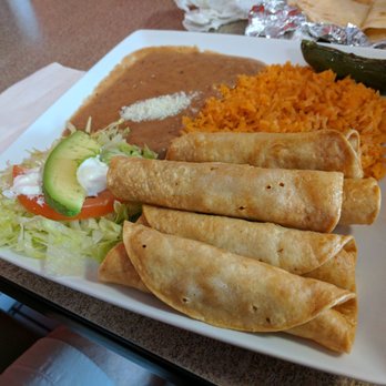 La Delicia Mexican Restaurant - Chicken flautas dinner- $9.99 - Mexican Near Me - Dover, Delaware La Delicia Mexican Restaurant - Chicken flautas dinner- $9.99 - Mexican Near Me - Dover, Delaware