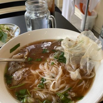 Meekong Kitchen - A napkin in the pho bowl - Vietnamese Near Me - Seattle, Washington Meekong Kitchen - A napkin in the pho bowl - Vietnamese Near Me - Seattle, Washington