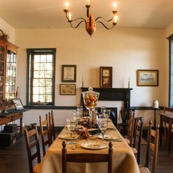 Old Tavern Museum - The gathering room set up for a private dinner