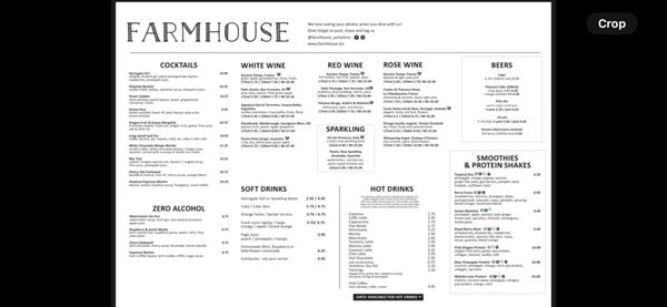Menu photo 1 Farmhouse Harrogate, NYK