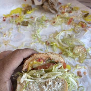 Jersey Mike's Subs - #10 Tuna Fish double veggies - Sandwiches Near Me - Modesto, California Jersey Mike's Subs - #10 Tuna Fish double veggies - Sandwiches Near Me - Modesto, California