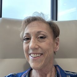 Trophy Smile Studio - Sitting in the infusion room getting my chemotherapy.