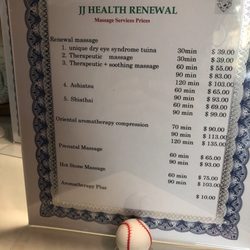 JJ Health Renewal - Pricing