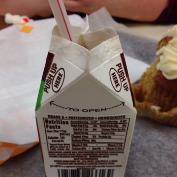 Royal Donut - a carton of milk with a straw in it - Bakeries Near Me - Danville, Illinois Royal Donut - a carton of milk with a straw in it - Bakeries Near Me - Danville, Illinois