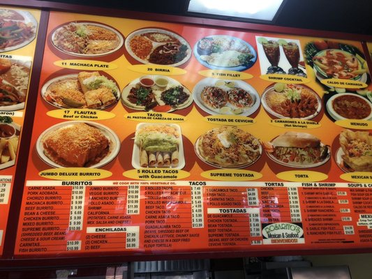 Menu photo 3 Rosarito's Mexican And Seafood Lakeside, CA Menu photo 3 Rosarito's Mexican And Seafood Lakeside, CA