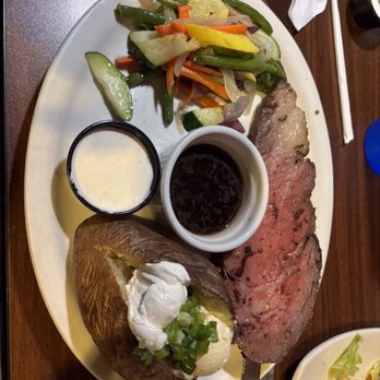 Chuckwagon Restaurant at the Regency Casino - Rare Prime Rib, delicious. - Tacos Near Me - Laughlin, Nevada