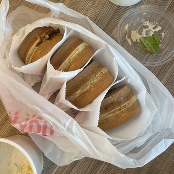 Bobacraft Cafe - Wheelcakes. I only recommend the custard boba flavor - Bubble Tea Near Me - Alhambra, California