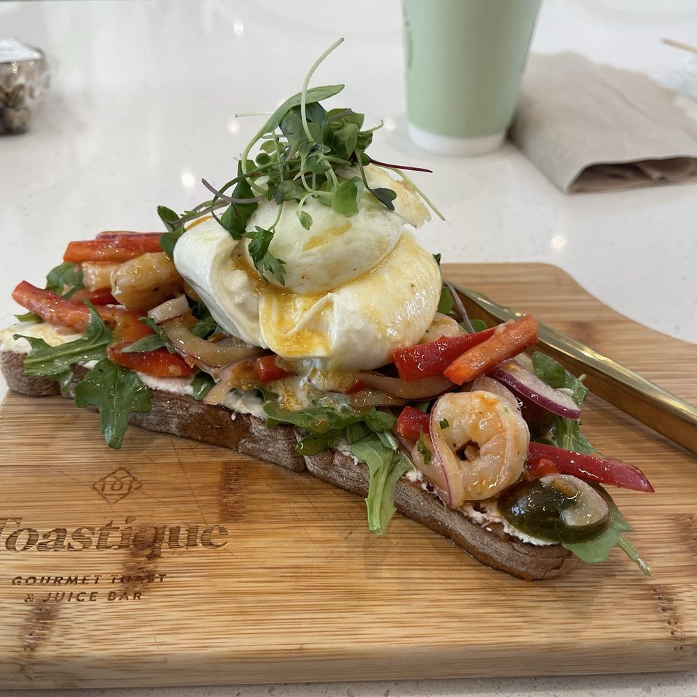 Toastique - Spicy Shrimp Toast - Cafes Near Me - El Paso, Texas Toastique - Spicy Shrimp Toast - Cafes Near Me - El Paso, Texas