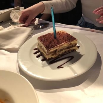 Piatti Danville - Tiramisu - complimentary for birthday celebration - Italian Near Me - Danville, California