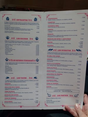 Menu photo 1 La Chelinda Madrid, M