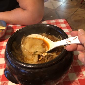 Old Time Noodle House - Beef kalgooksoo (handmade dough soup) - Korean Near Me - Gardena, California Old Time Noodle House - Beef kalgooksoo (handmade dough soup) - Korean Near Me - Gardena, California