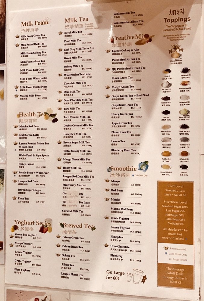 GONG CHA Updated September 2024 Londsdale St, Melbourne Victoria, Australia Bubble Tea