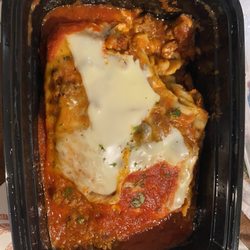 Marechiaro Italian Kitchen - Lasagna,couldn't resist taking a bite 5 stars!