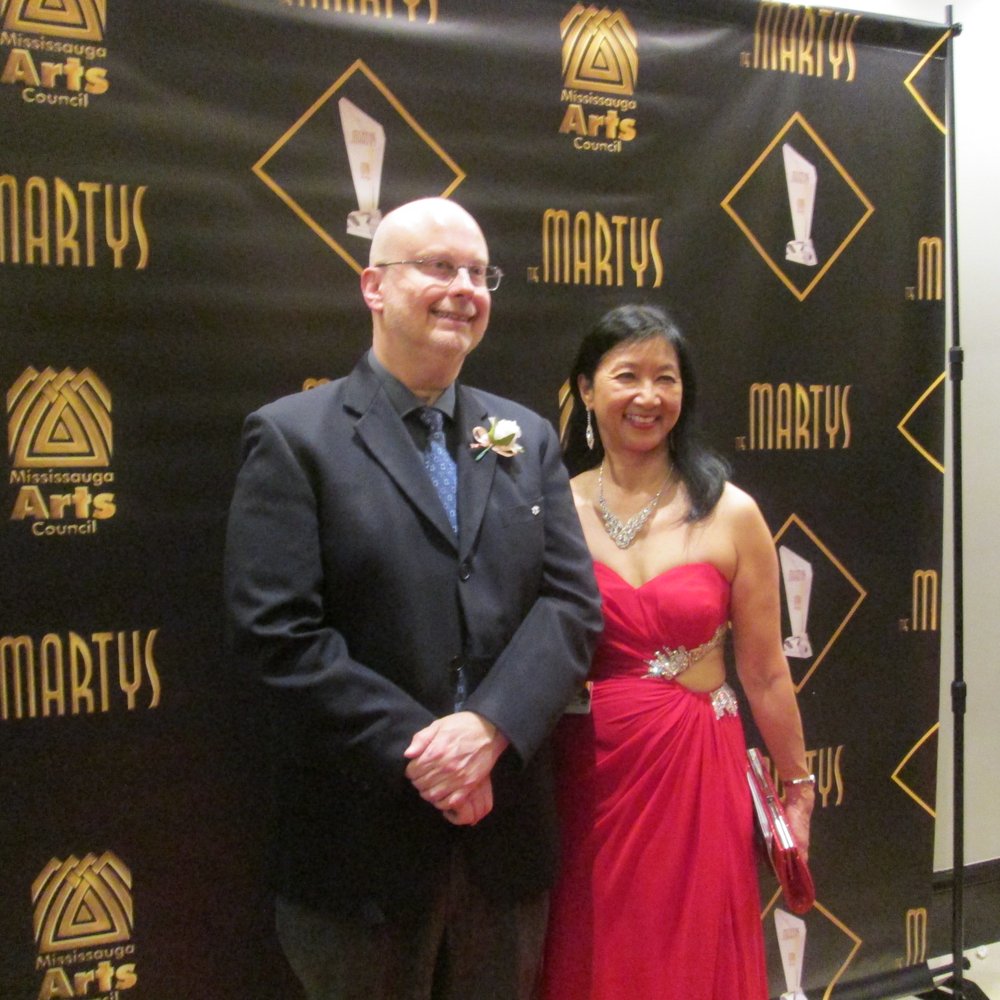 Mississauga Convention Centre - Local author Robert J. Sawyer and guest at the 2017 Mississauga Arts Council MARTY Awards, held at the Miss. Convention Centre. - Venues & Event Spaces Near Me - Mississauga, Ontario Mississauga Convention Centre - Local author Robert J. Sawyer and guest at the 2017 Mississauga Arts Council MARTY Awards, held at the Miss. Convention Centre. - Venues & Event Spaces Near Me - Mississauga, Ontario