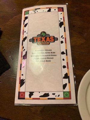 Menu photo 2 Texas Roadhouse Prosper, TX Menu photo 2 Texas Roadhouse Prosper, TX
